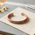 Grace's Sage Copper Bracelet