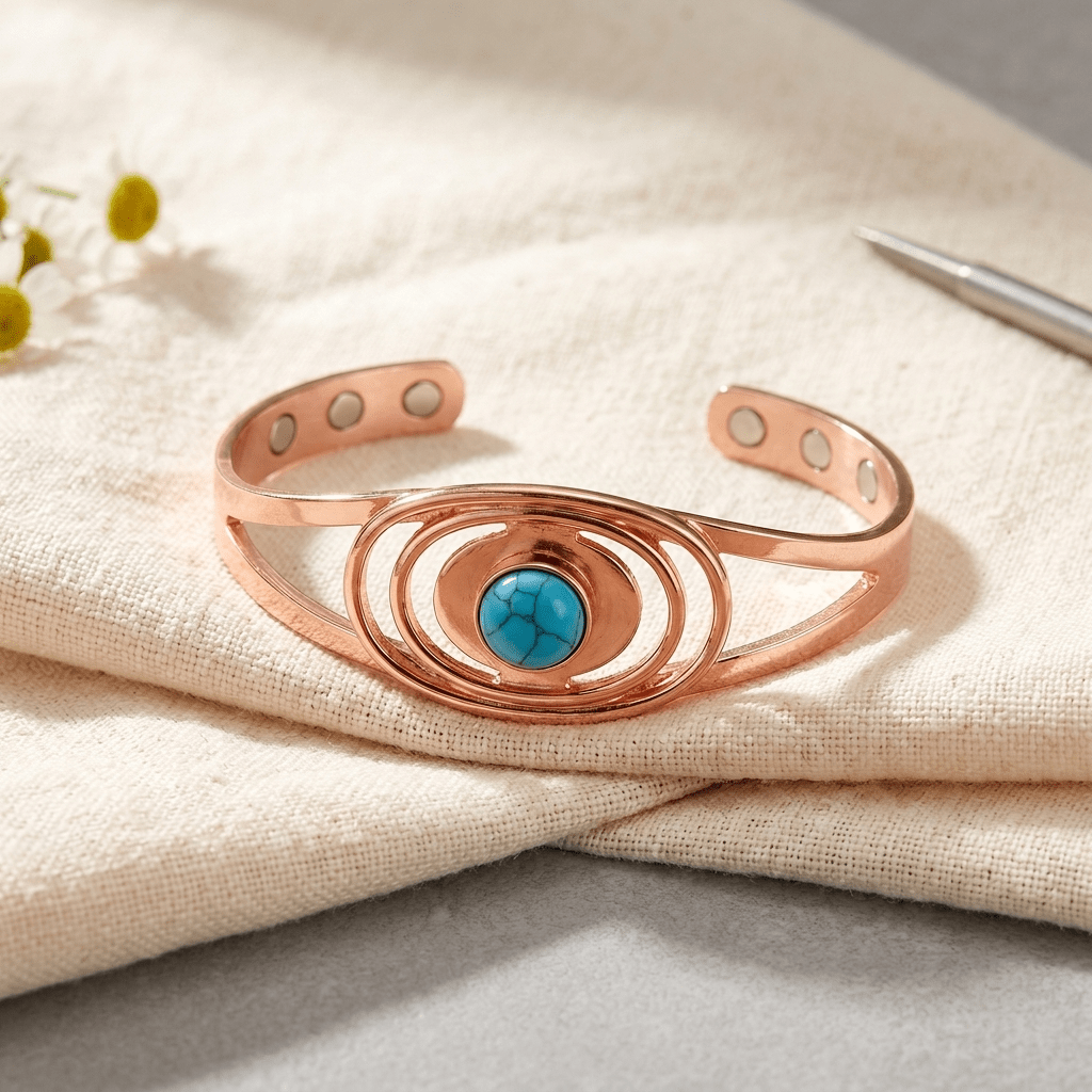 Grace's Sedge Copper Bracelet
