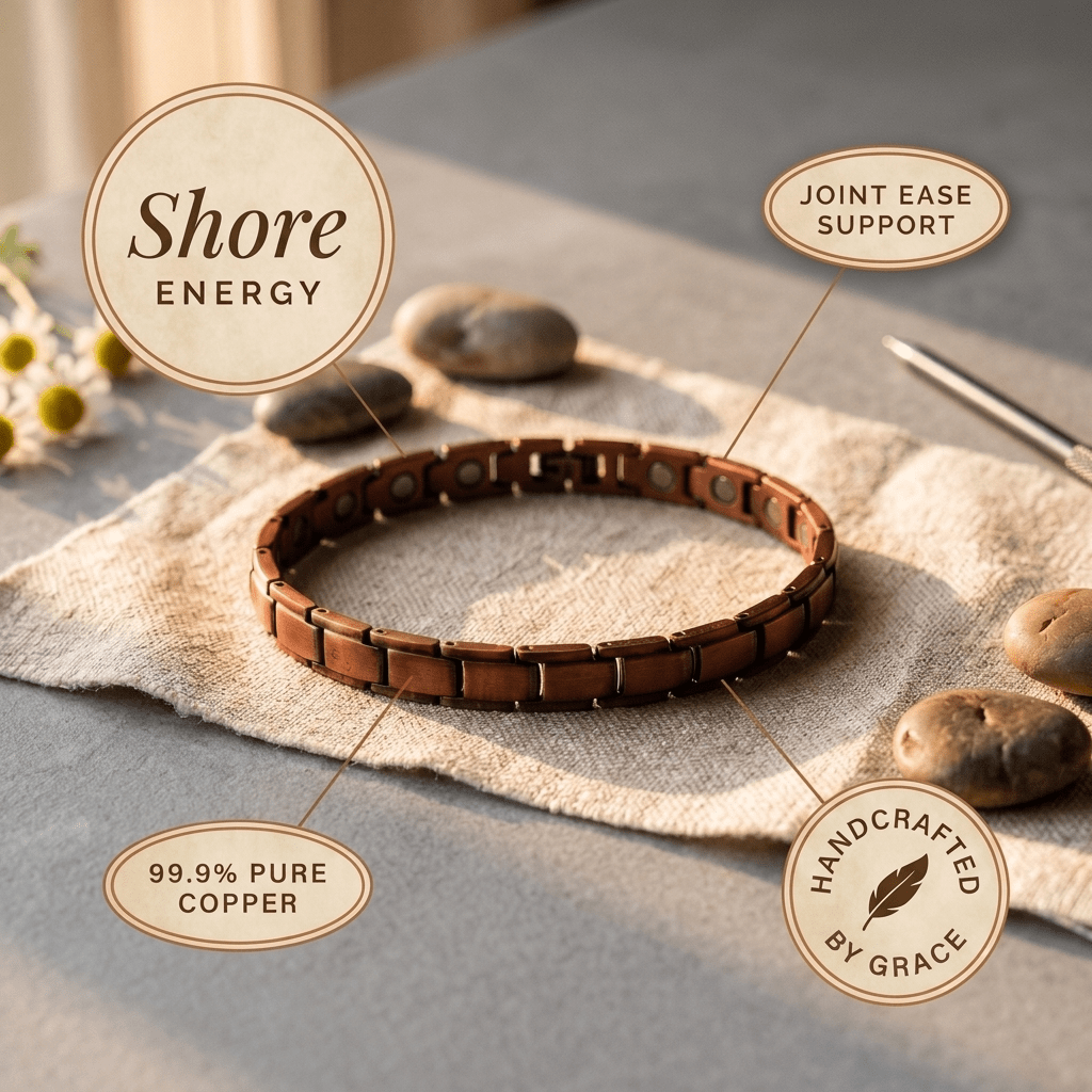 Grace's Shore Copper Anklet