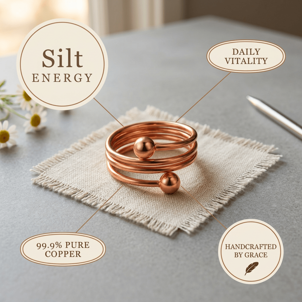 Grace's Silt Copper Ring