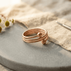 Grace's Silt Copper Ring