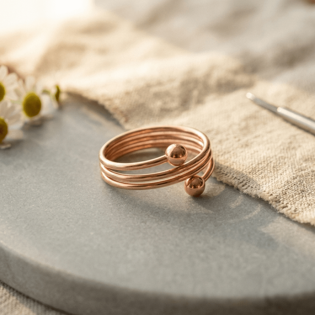 Grace's Silt Copper Ring