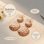 Grace's Solstice Copper Earrings