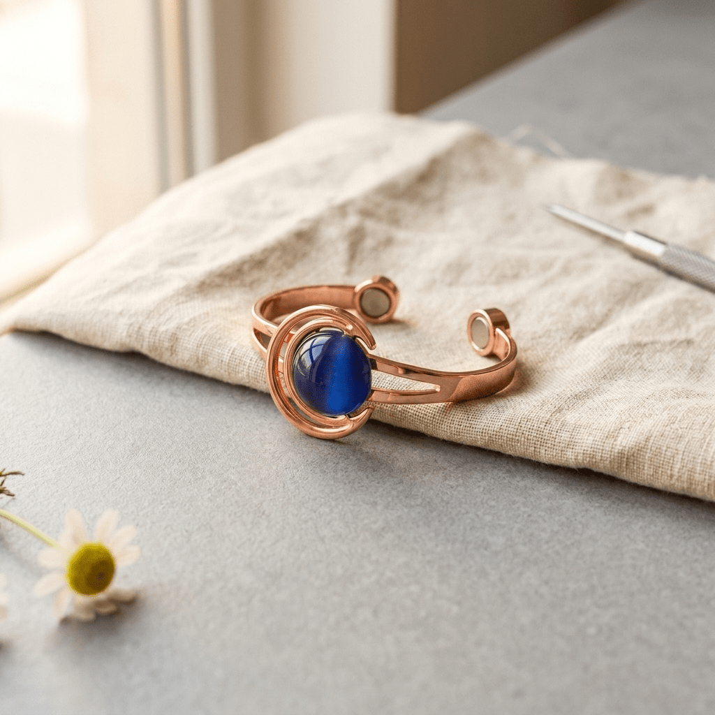 Grace's Sphere Copper Bracelet