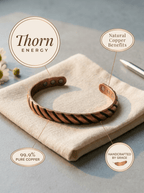 Grace's Thorn Copper Bracelet