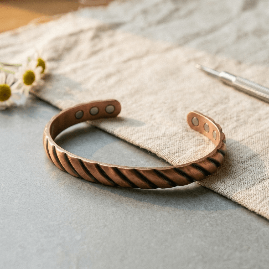 Grace's Thorn Copper Bracelet