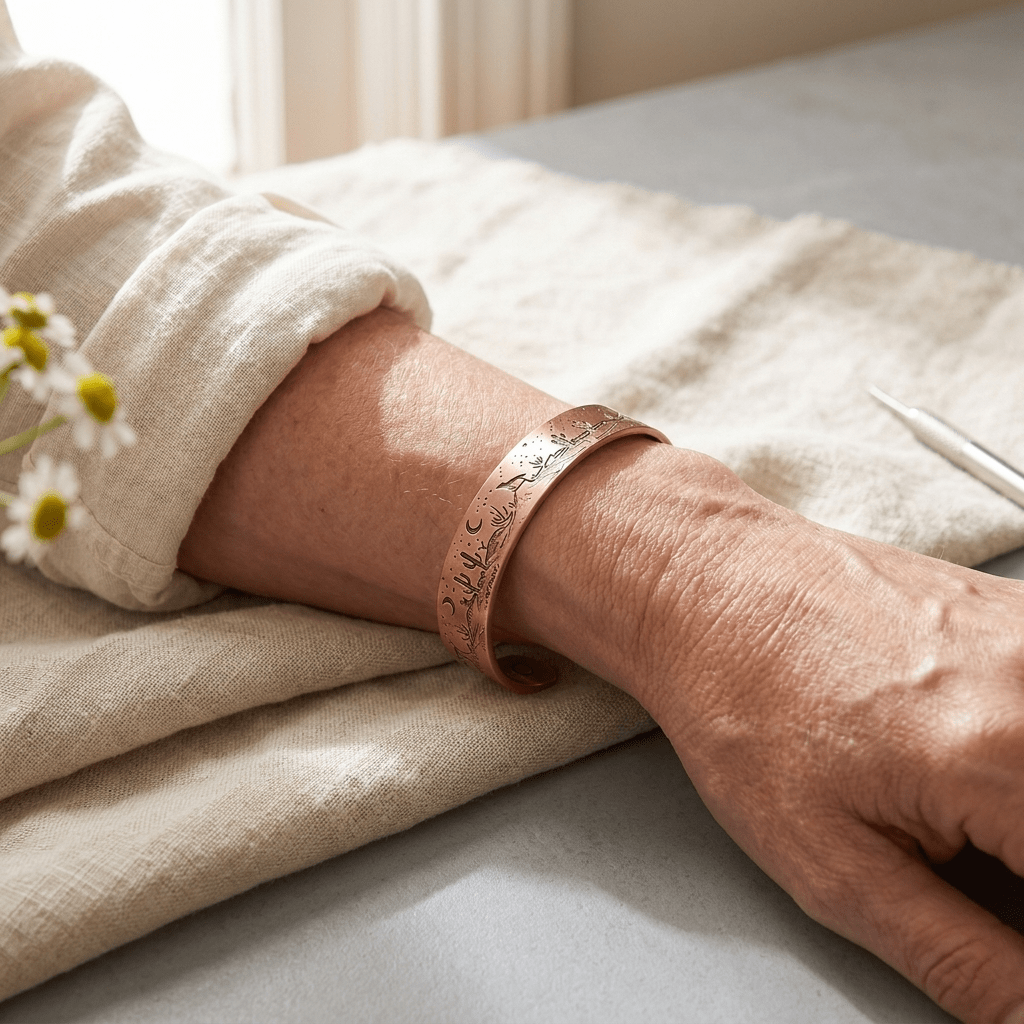 Grace's Thorn Copper Bracelet