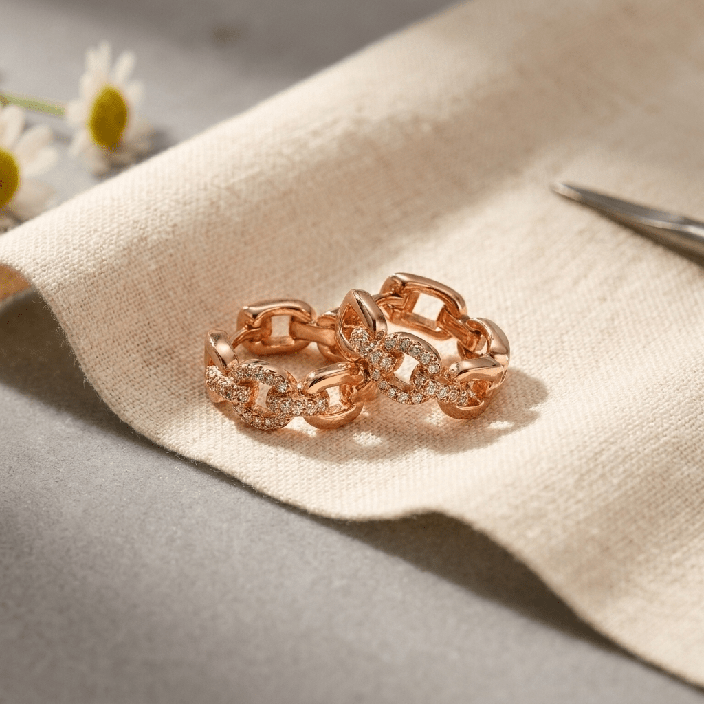Grace's Tor Copper Earrings