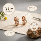 Grace's Tor Copper Earrings