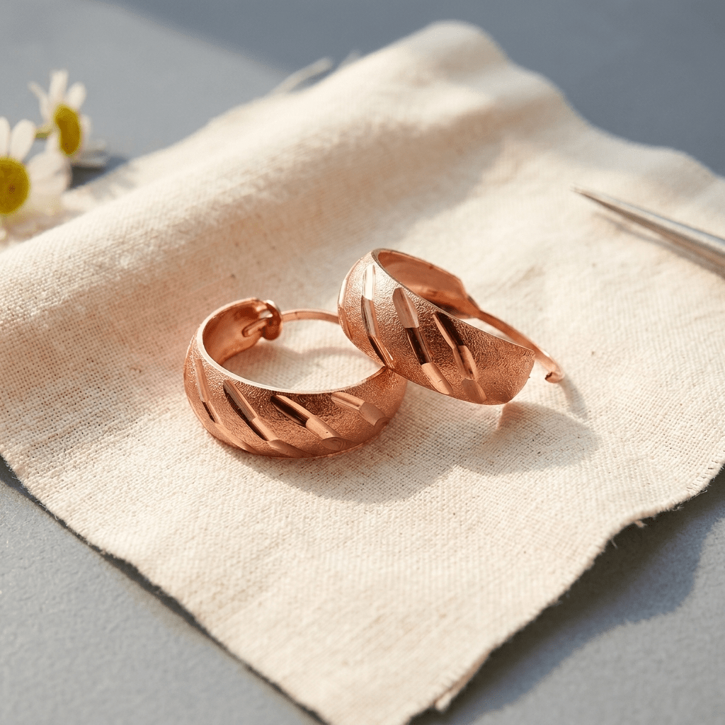 Grace's Vale Copper Earrings