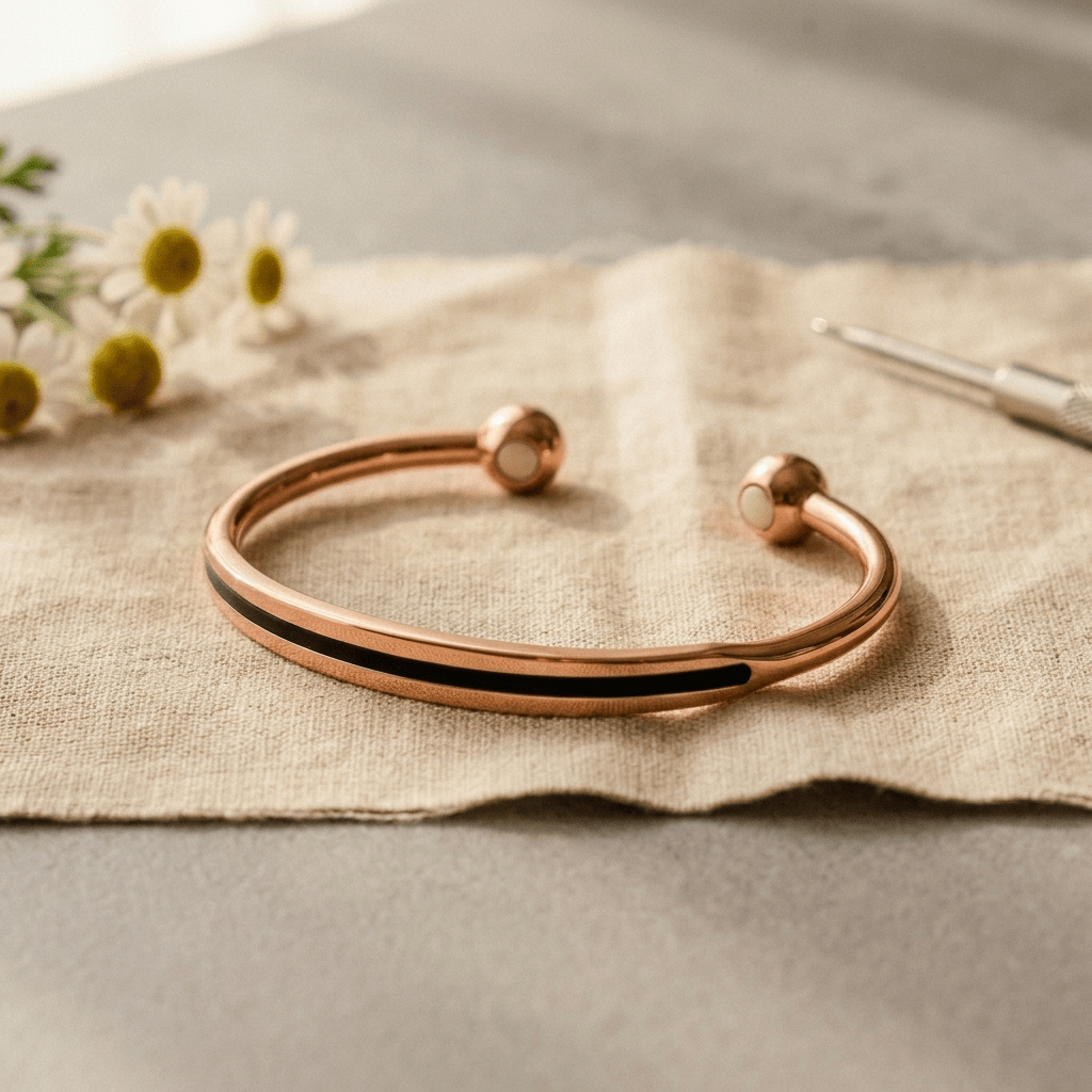 Grace's Vein Copper Bracelet