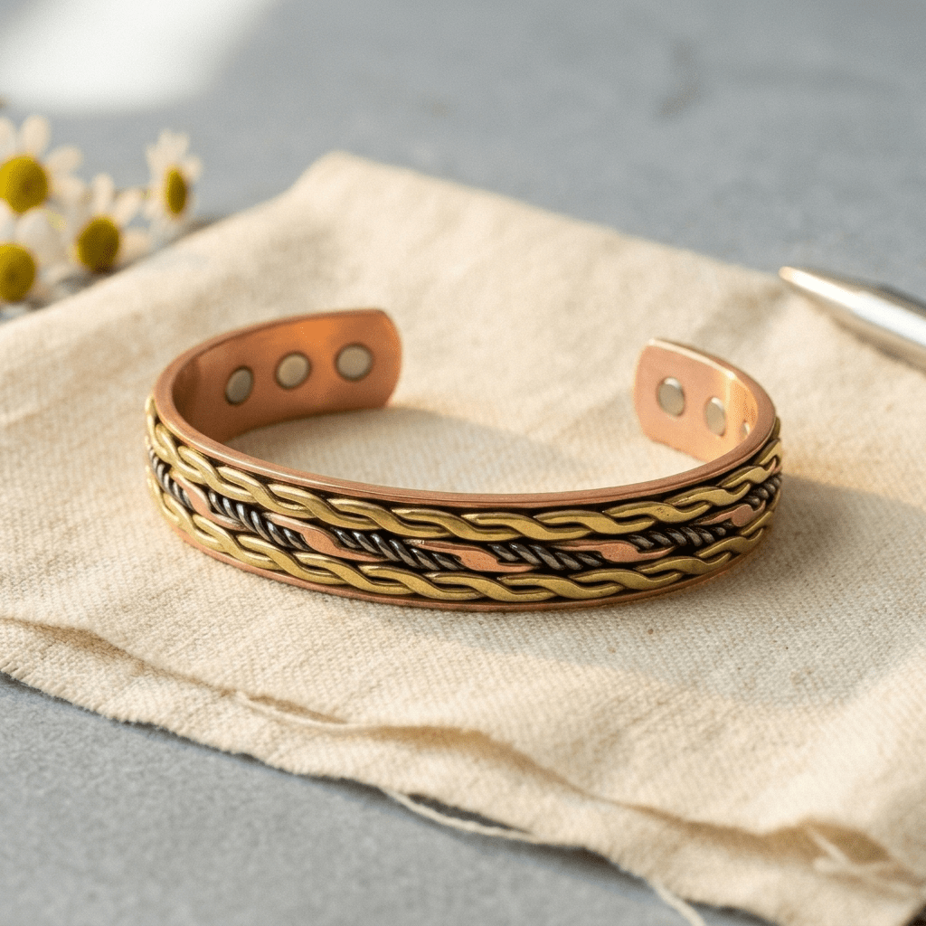 Grace's Weave Copper Bracelet
