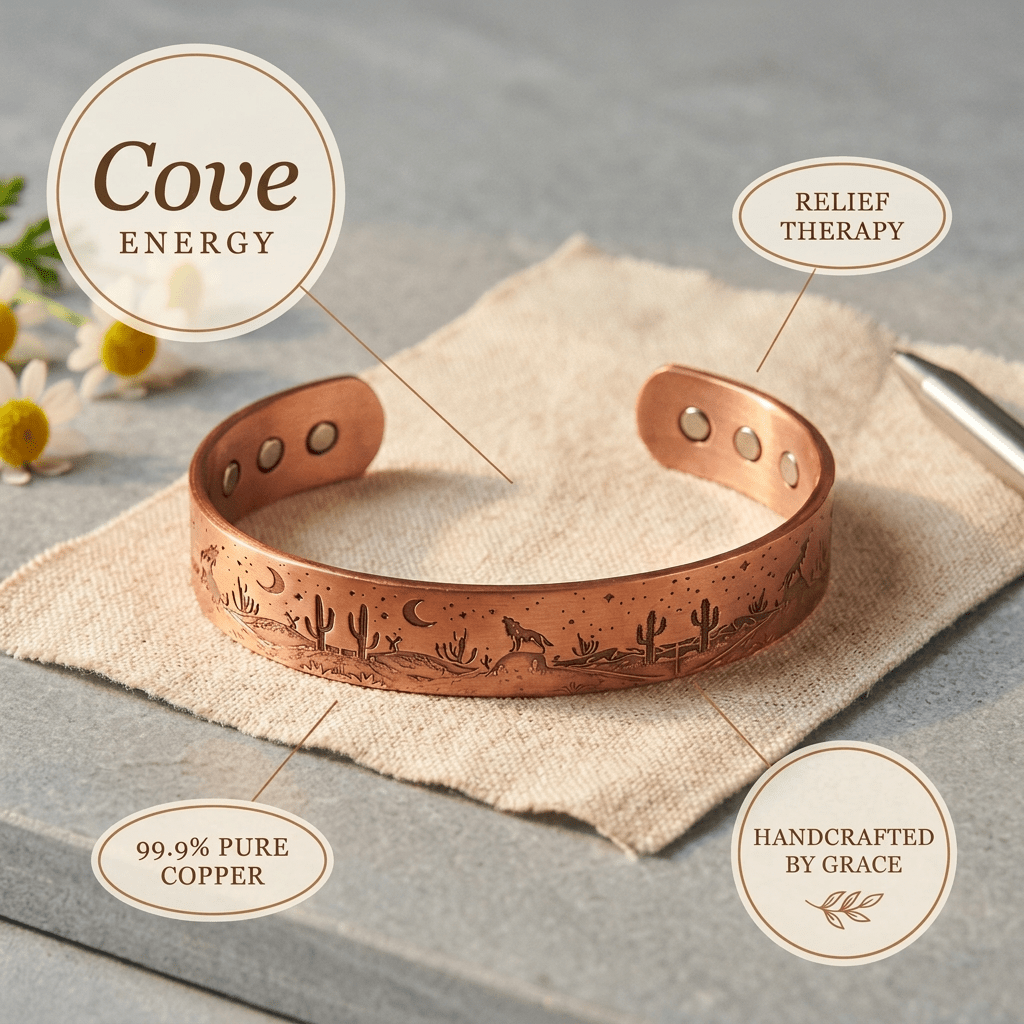 Grace's Wick Copper Bracelet
