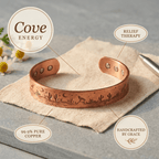 Grace's Wick Copper Bracelet
