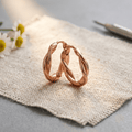 Grace's Wren Copper Hoop Earrings