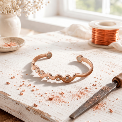 Alorin Aurora Crystal Copper Bracelet
